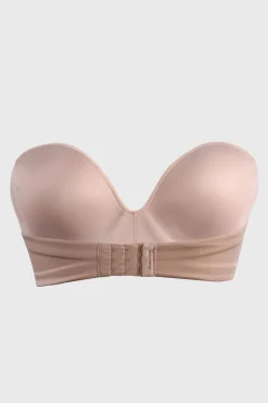 Biustonosz Wonderbra Ultimate Strapless Bardot Double Push-Up bez fiszbin