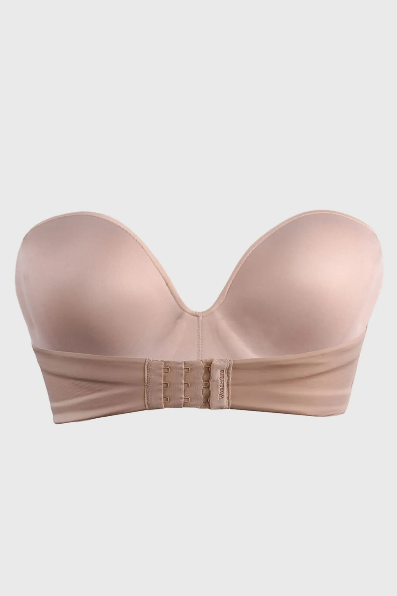 Biustonosz Wonderbra Ultimate Strapless Bardot Double Push-Up bez fiszbin