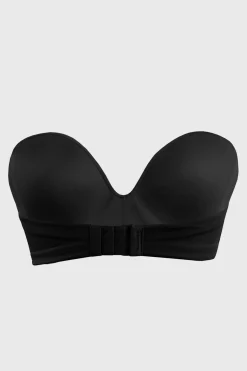 Biustonosz Wonderbra Ultimate Strapless Bardot Double Push-Up bez fiszbin