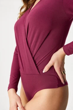 Body Demi z długim rękawem