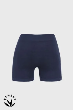 Bokserki bambusowe Blue II bezszwowe