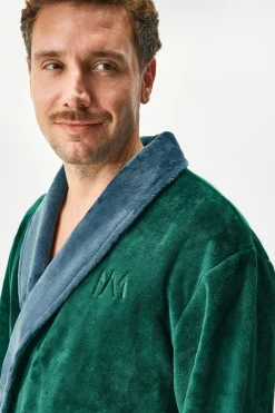 Ciepły szlafrok William długi
