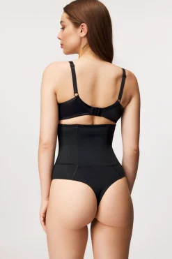 Ściągający gorset ze stringami Elegant Shape