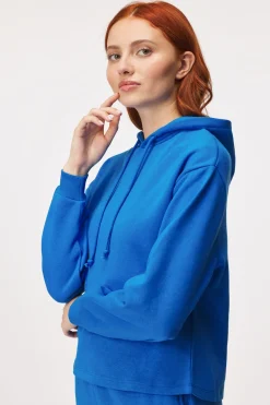 Damska bluza Pieces Chill z kapturem