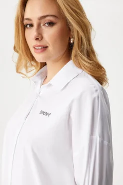 Damska koszula nocna DKNY Hit the Street krótka