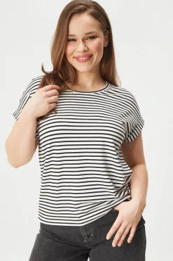 Damski T-shirt ONLY Stripe