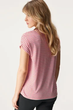 Damski T-shirt ONLY Stripe