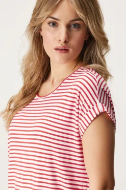Damski T-shirt ONLY Stripe