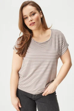 Damski T-shirt ONLY Stripe