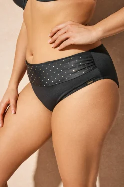 Dwuczęściowy strój kąpielowy Borneo Glitter Black II