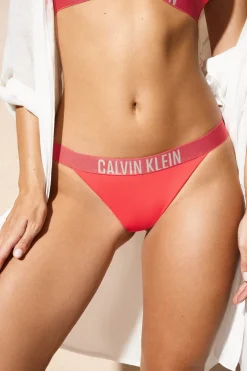 Dwuczęściowy strój kąpielowy Calvin Klein Punch Pink