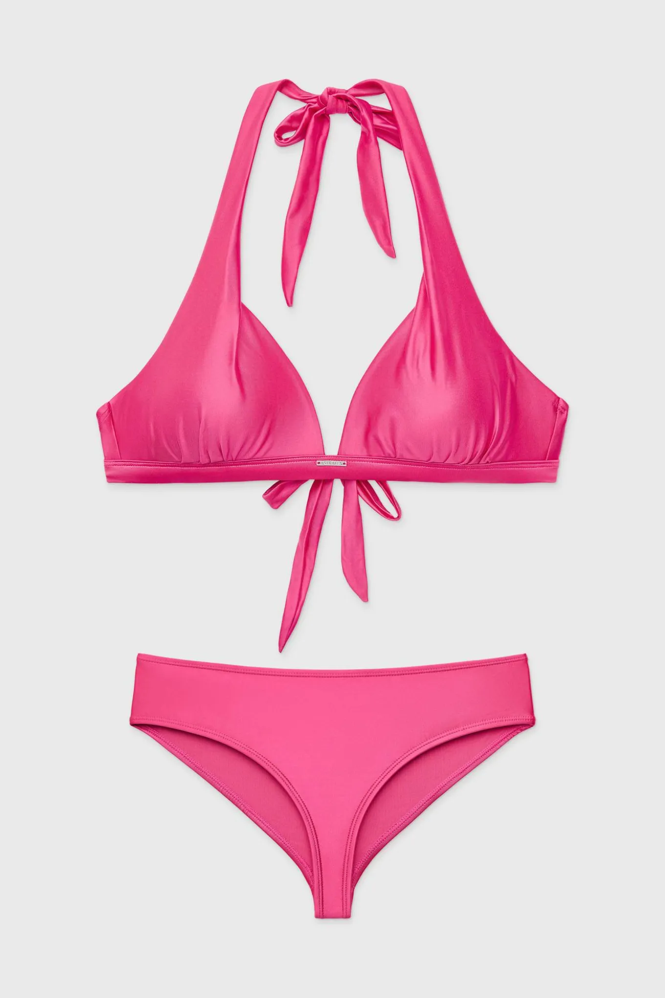Dwuczęściowy strój kąpielowy Satin Pink II