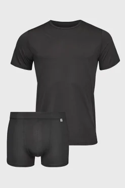 KOMPLET T-shirt funkcyjny i bokserki MEN-A Athlete