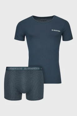 KOMPLET T-shirt i bokserki bawełniane Roy