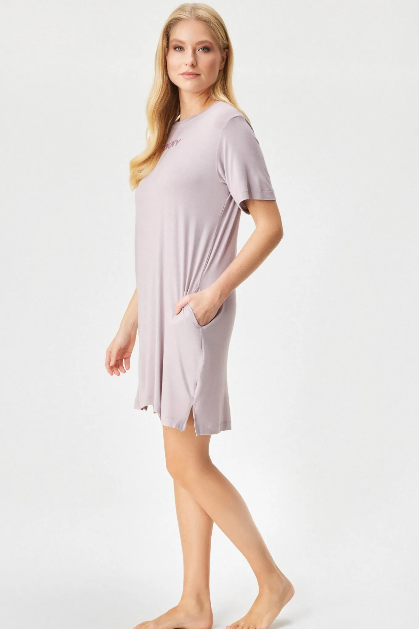Koszula nocna DKNY Next Gen Classics krótka