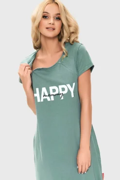 Koszula nocna do karmienia Happy Mommy Mineral