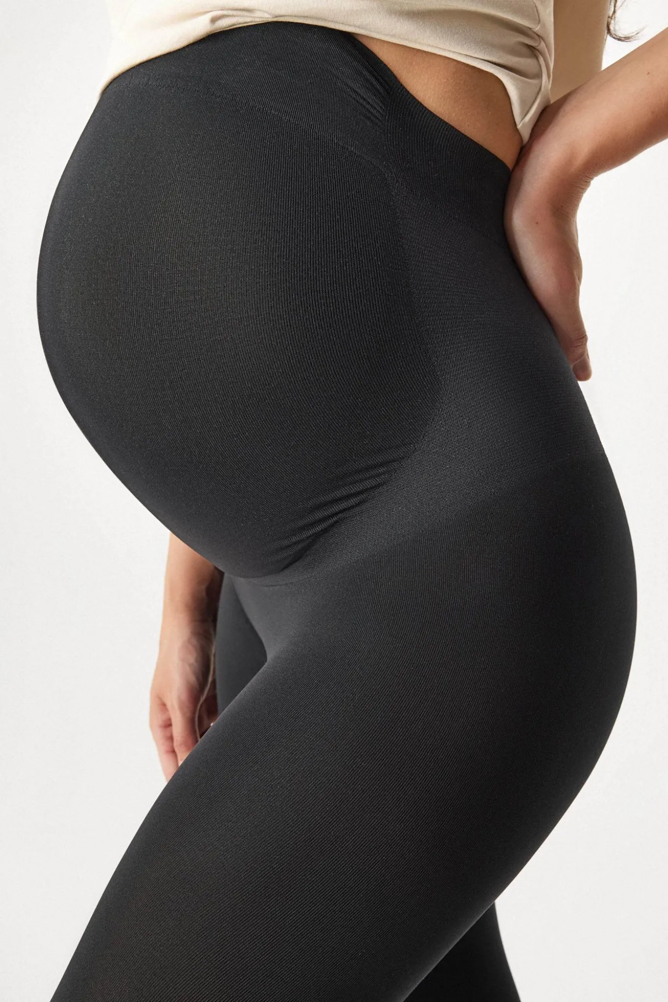 Legginsy ciążowe Mama I