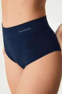 Majtki klasyczne Bamboo Nature II z wysokim stanem