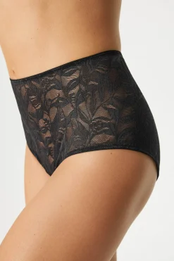 Majtki klasyczne Lace Nature z wysokim stanem