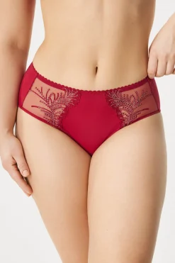 Majtki klasyczne Lace Sky z podwyższonym stanem