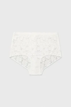 Majtki klasyczne Selmark One Lace z wysokim stanem