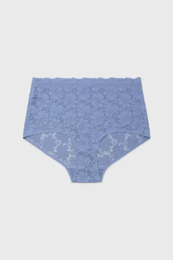 Majtki klasyczne Selmark One Lace z wysokim stanem