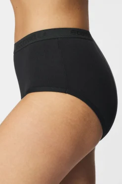 Majtki menstruacyjne z wysokim stanem na silną menstruację