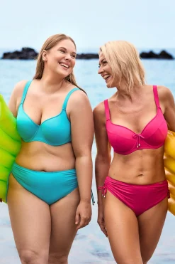 Majtki od szybkoschnącego stroju kąpielowego Breeze Turquoise II
