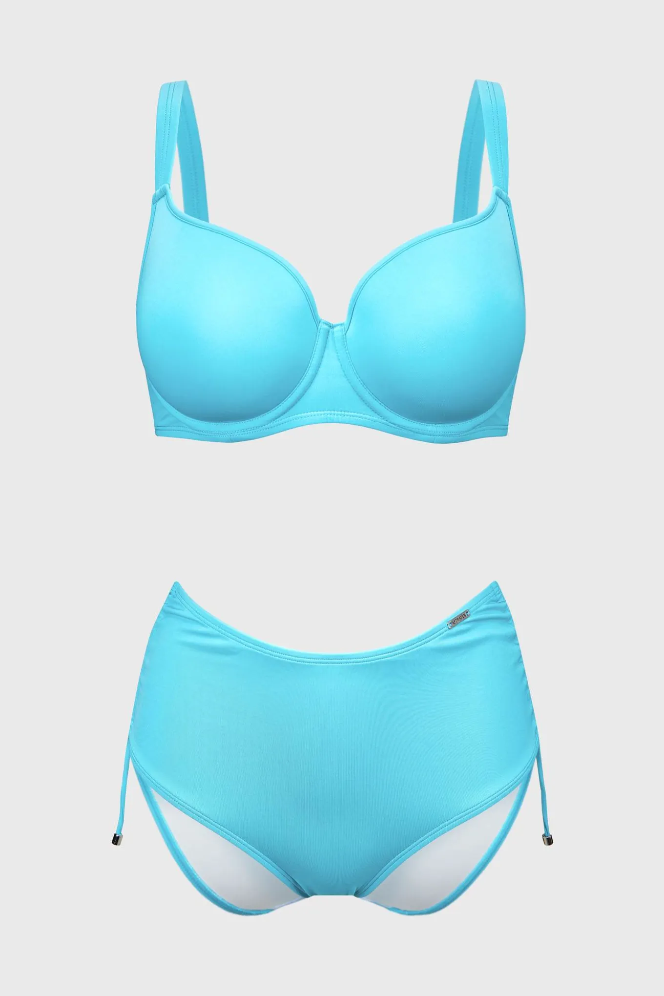 Majtki od szybkoschnącego stroju kąpielowego Breeze Turquoise II