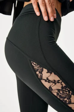 Ocieplane damskie legginsy Meloe