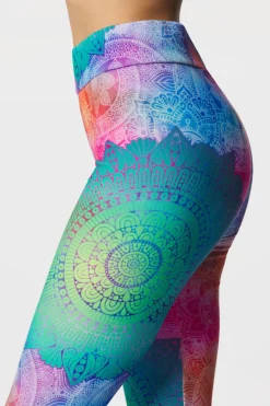 Ocieplane legginsy Winter Violeta
