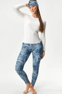 Ocieplane legginsy Winter Violeta
