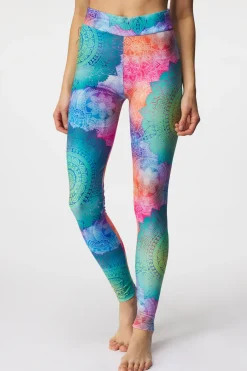 Ocieplane legginsy Winter Violeta