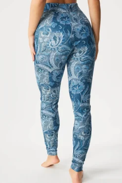 Ocieplane legginsy Winter Violeta