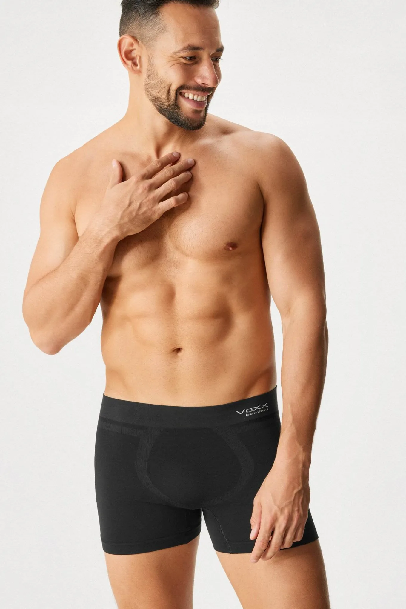 2PACK Bambusowe bezszwowe bokserki Joel