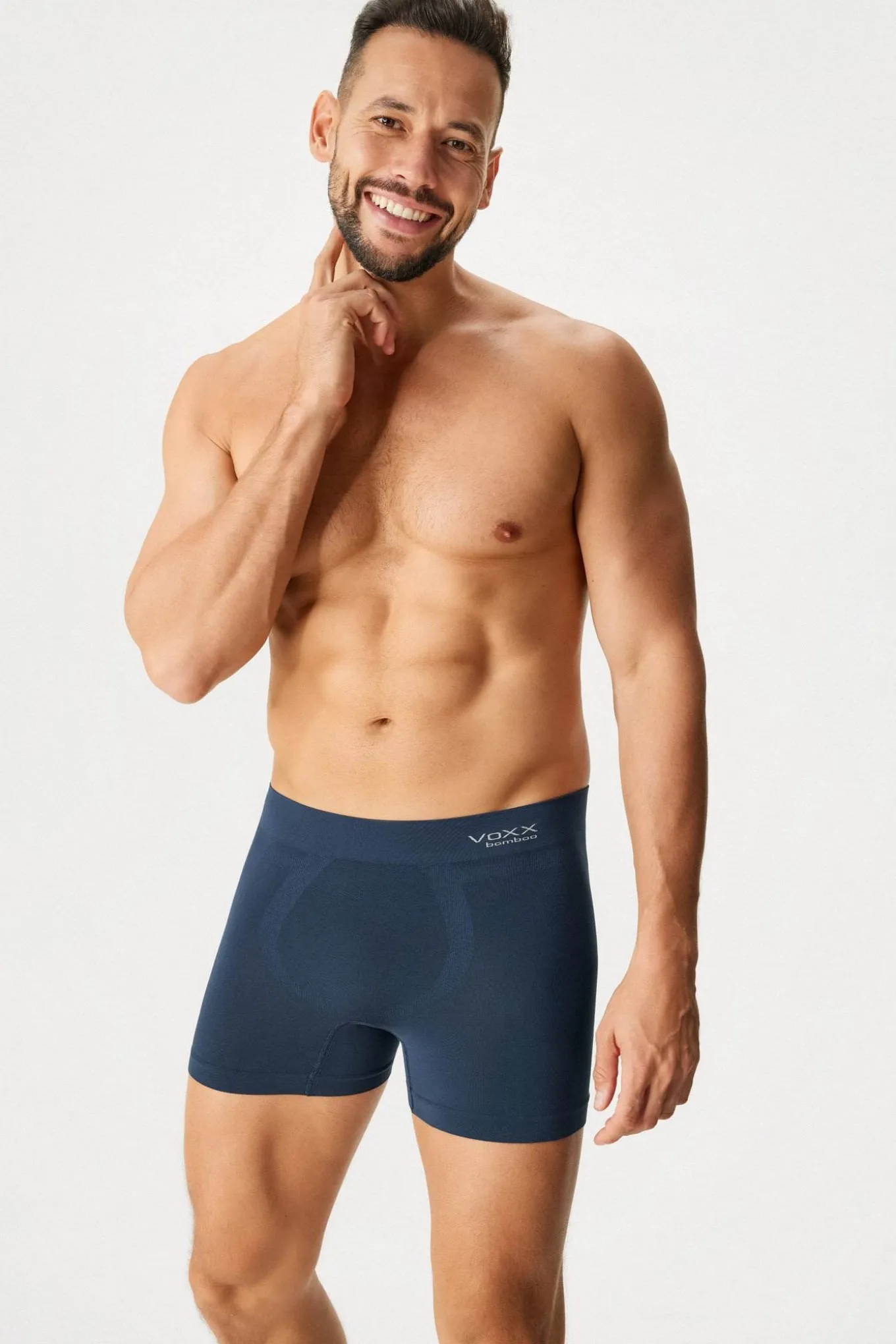 2PACK Bambusowe bezszwowe bokserki Joel
