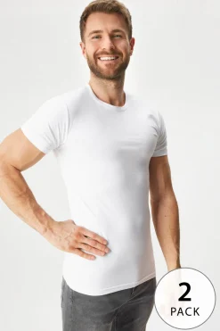 2PACK Bawełniany T-shirt męski MEN-A Oscar