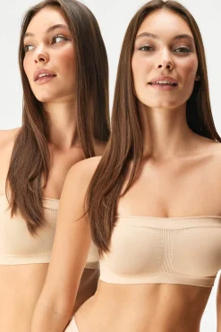 2PACK Biustonosz Flexi Bandeau II bezszwowy