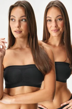 2PACK Biustonosz Flexi Bandeau II bezszwowy