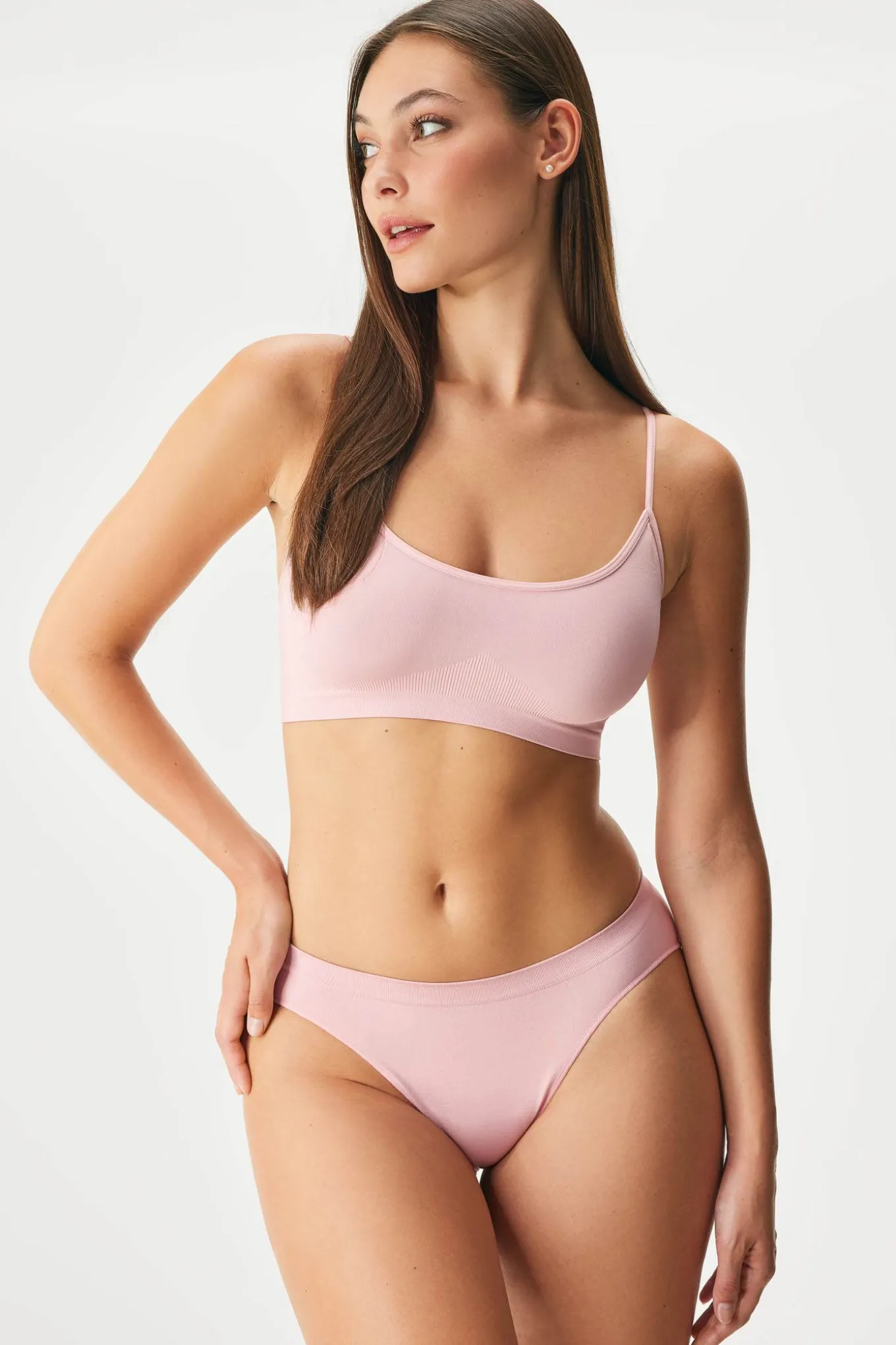 2PACK Biustonosz Flexi Cleo Bralette bezszwowy