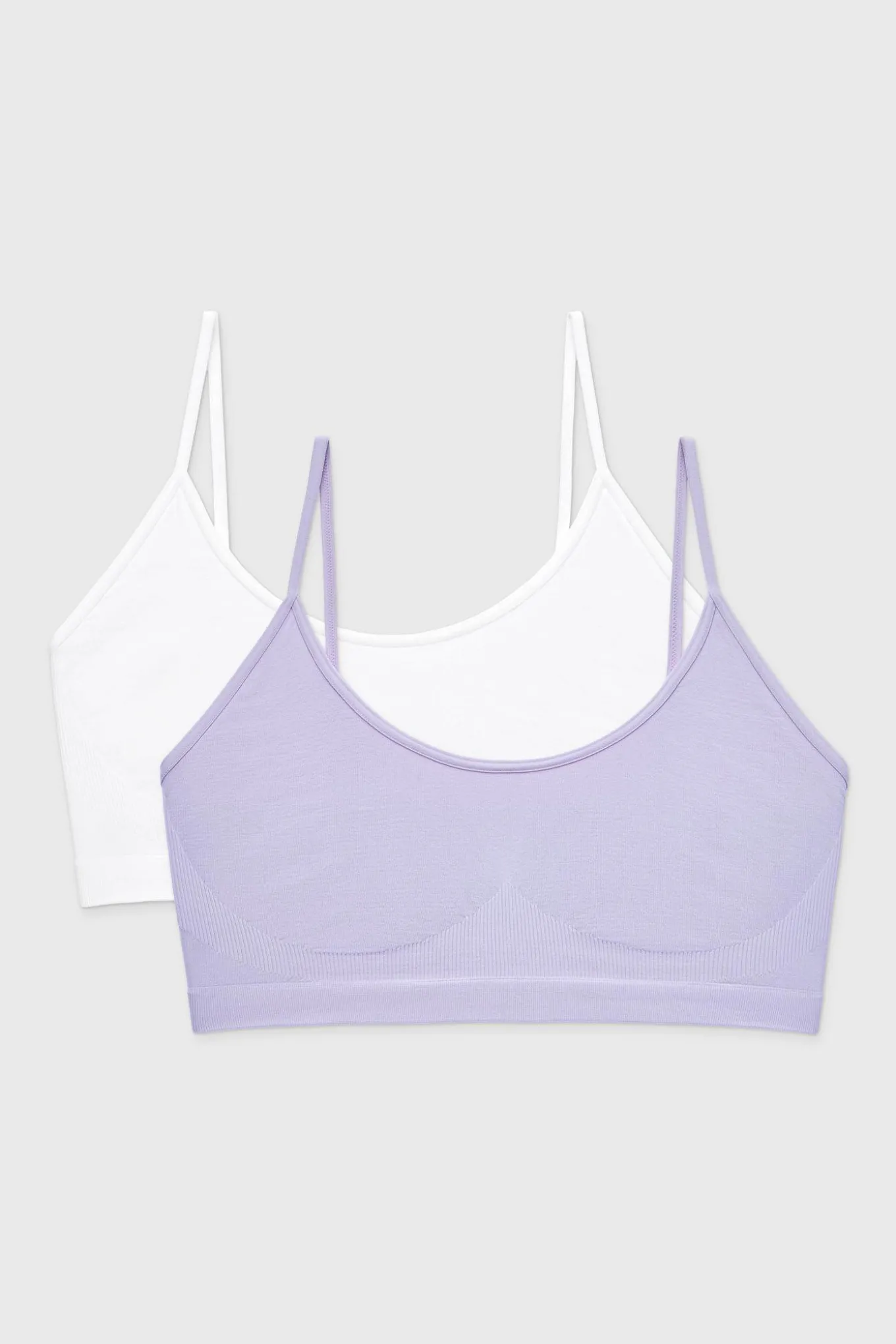 2PACK Biustonosz Flexi Cleo Bralette bezszwowy