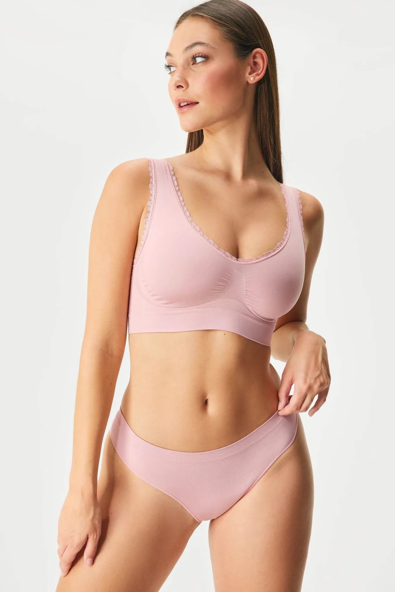 2PACK Biustonosz nieusztywniany Flexi Zoe bezszwowy
