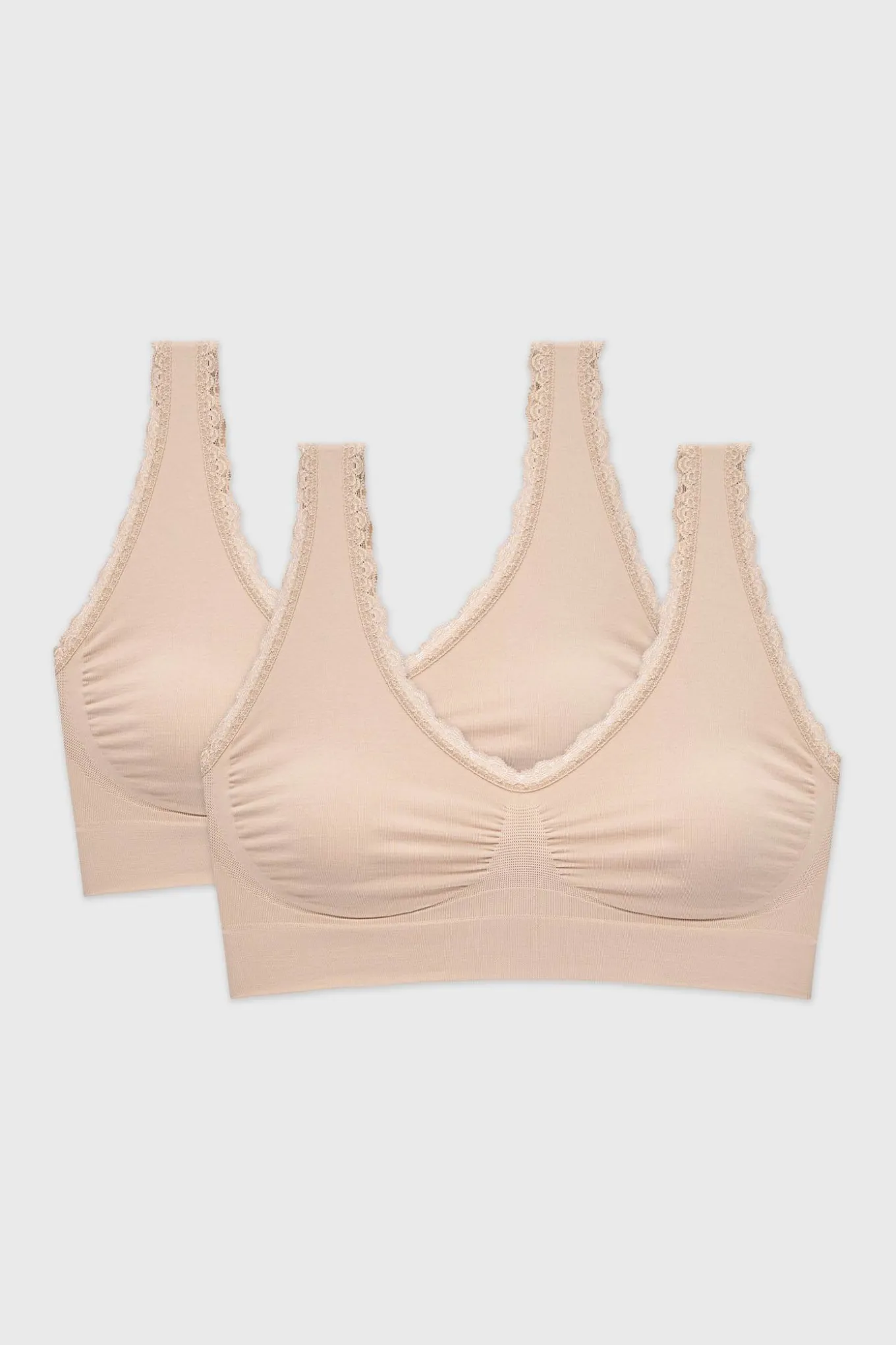 2PACK Biustonosz nieusztywniany Flexi Zoe bezszwowy