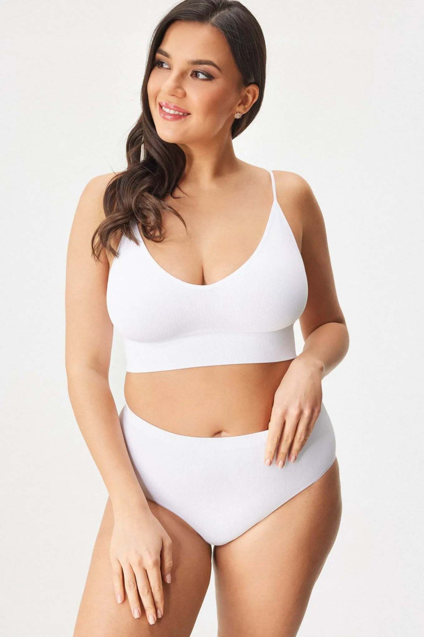 2PACK Biustonosz RIB Bralette bez fiszbin