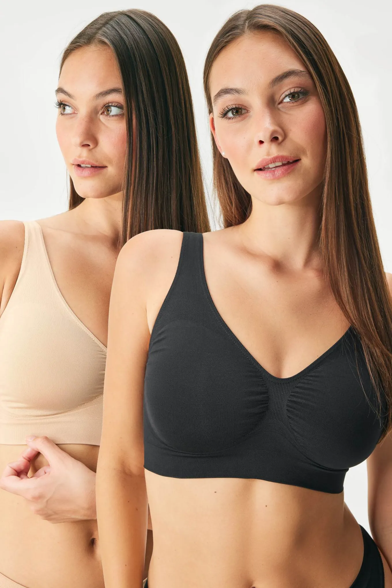 2 PACK biustonoszy nieusztywnianych Flexi Khloe