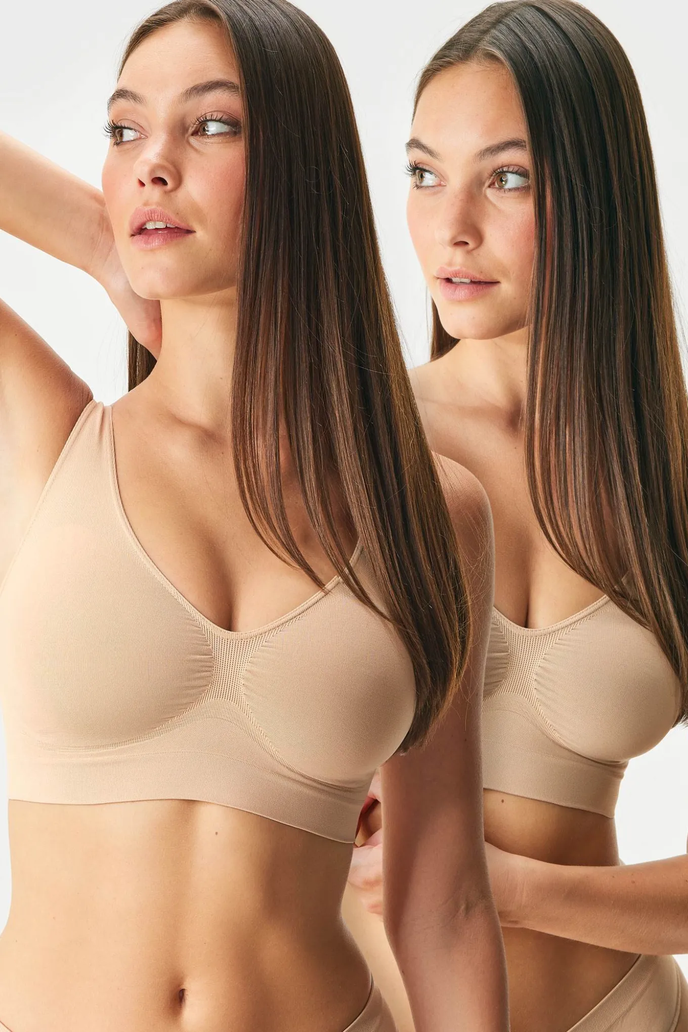 2 PACK biustonoszy nieusztywnianych Flexi Khloe