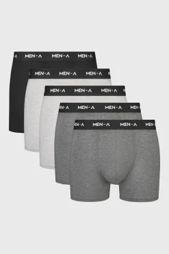 5PACK Bokserki bambusowe MEN-A George III