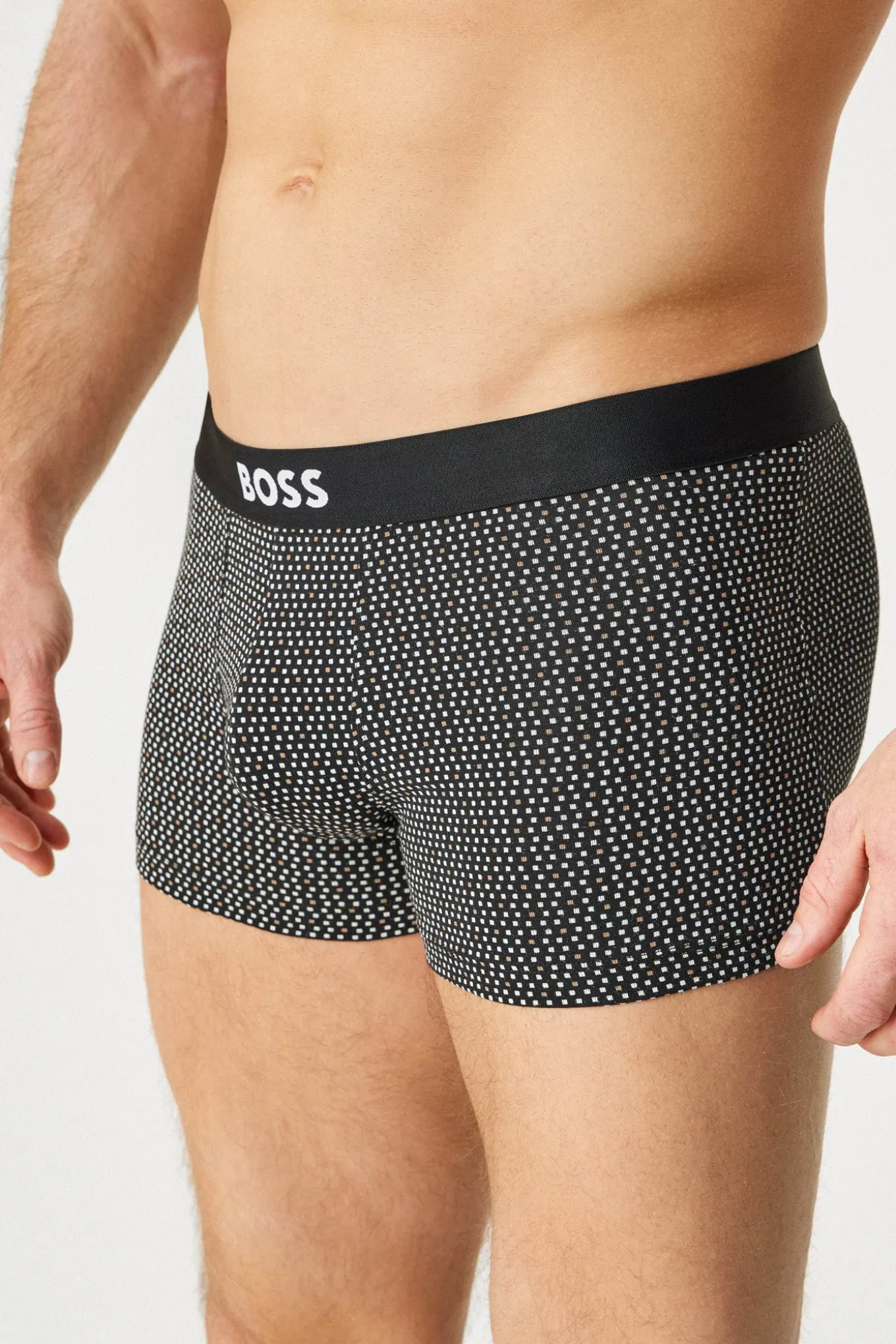 3PACK Bokserki bawełniane BOSS One D