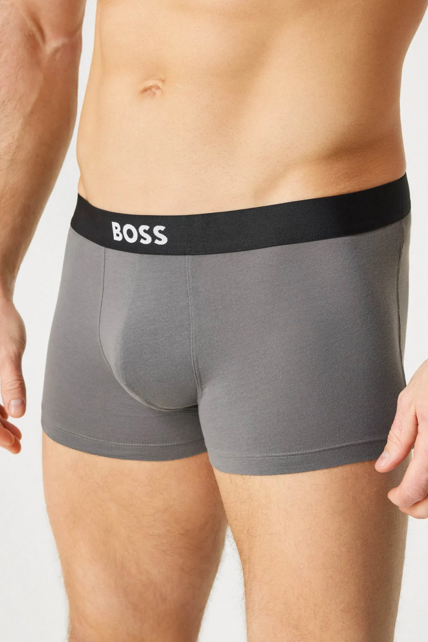 3PACK Bokserki bawełniane BOSS One D