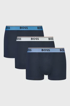 3PACK Bokserki bawełniane BOSS Powder